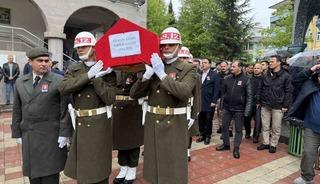 Kıbrıs gazisi son yolculuğuna uğurlandı