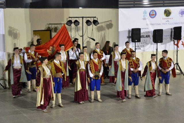 Biga’da Uluslararası Troya Çocuk Halk Dansları Festivali