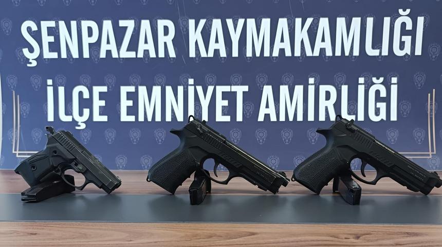 Kastamonu'da silahla havaya ateş eden 3 kişiye 45 bin lira para cezası