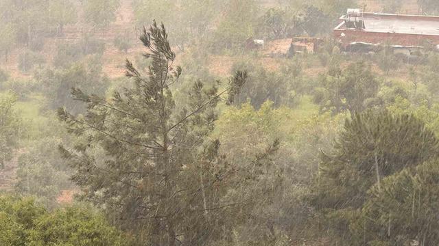 Kahramanmaraş’ta gök gürültü sağanak yagış etkili oldu