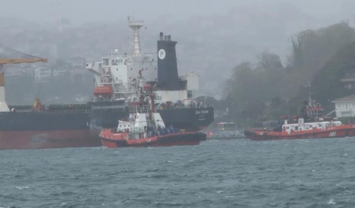 İstanbul Boğazı nda arıza yapan gemi kurtarıldı 1