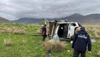 Van'ın Gevaş il&ccedil;esinde trafik kazası: 2 yaralı