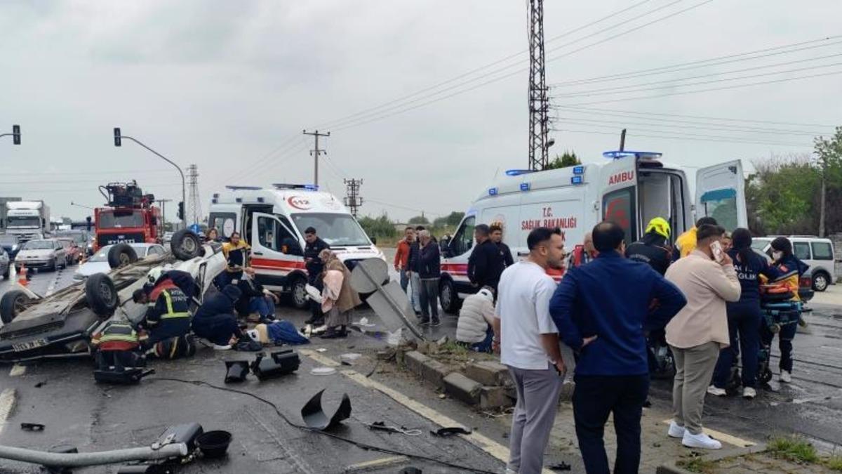 Ortalık savaş alanına döndü: 2'si çocuk 5 yaralı