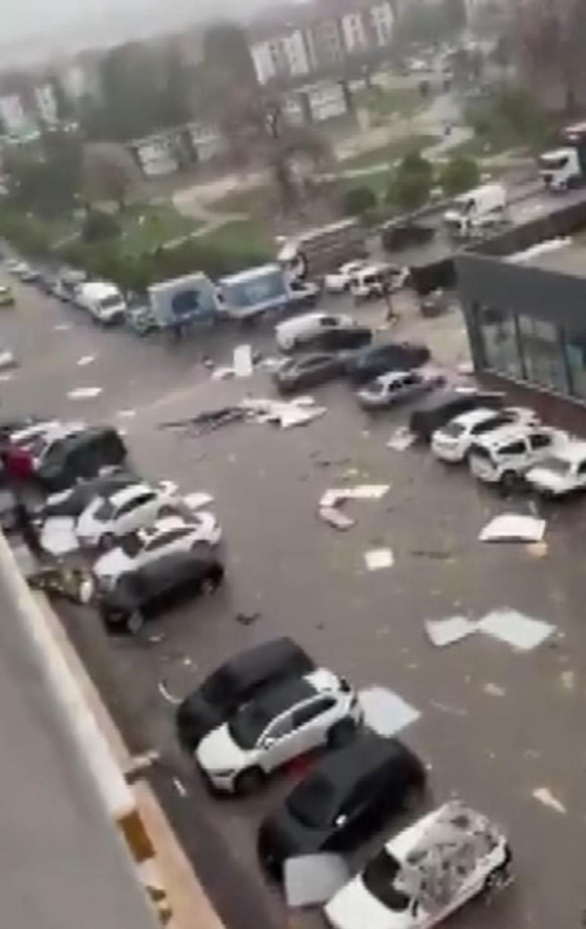 Gaziantep ve Şanlıurfa yı şiddetli fırtına, sağanak ve dolu vurdu 5