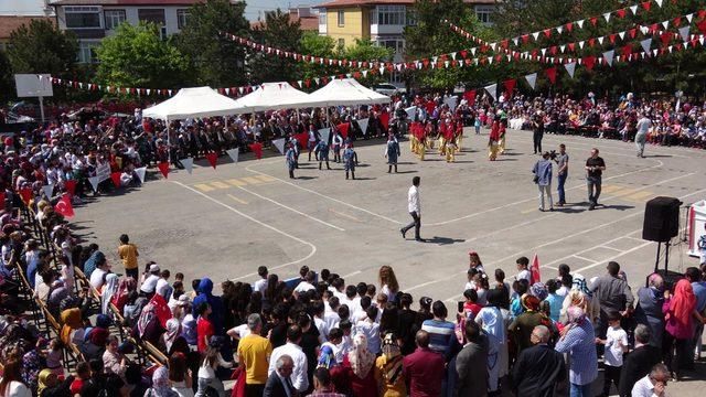 Kas hastası Elvin de gösteri de yer aldı