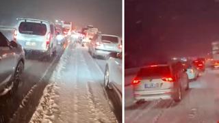 Mayıs ayında kar esareti! Antalya-Afyon yolu, yoğun kar yağışı nedeniyle trafiğe kapandı