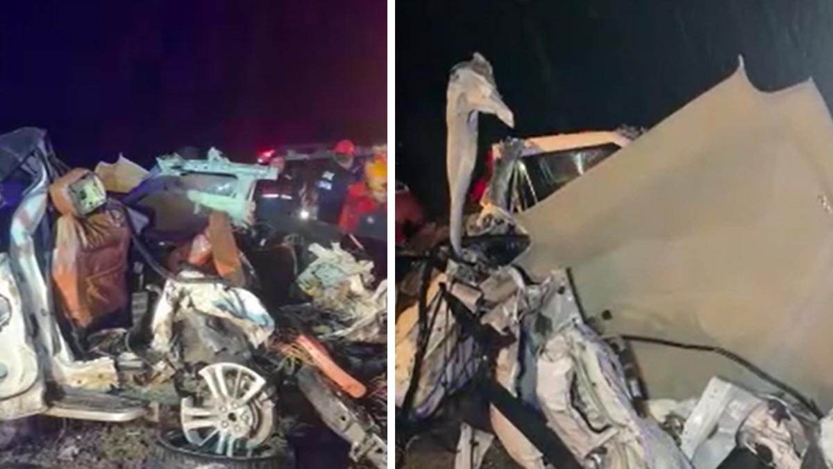 Uşak’ta zincirleme kaza: 4 ölü 17 yaralı