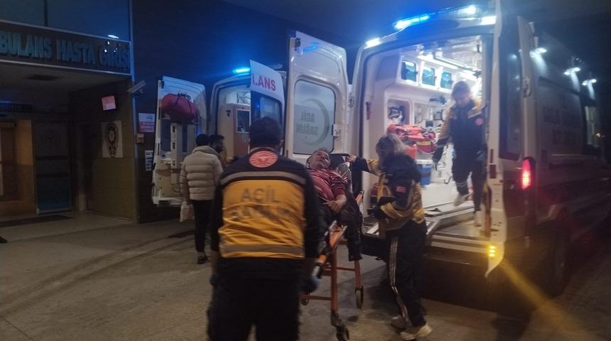 Bursa'da yağışlar nedeniyle &ccedil;iftlik evinde mahsur kalan kişi kurtarıldı