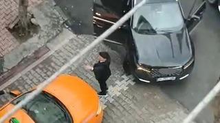 Düğün konvoyundakiler ters yöne girdi ortalık karıştı