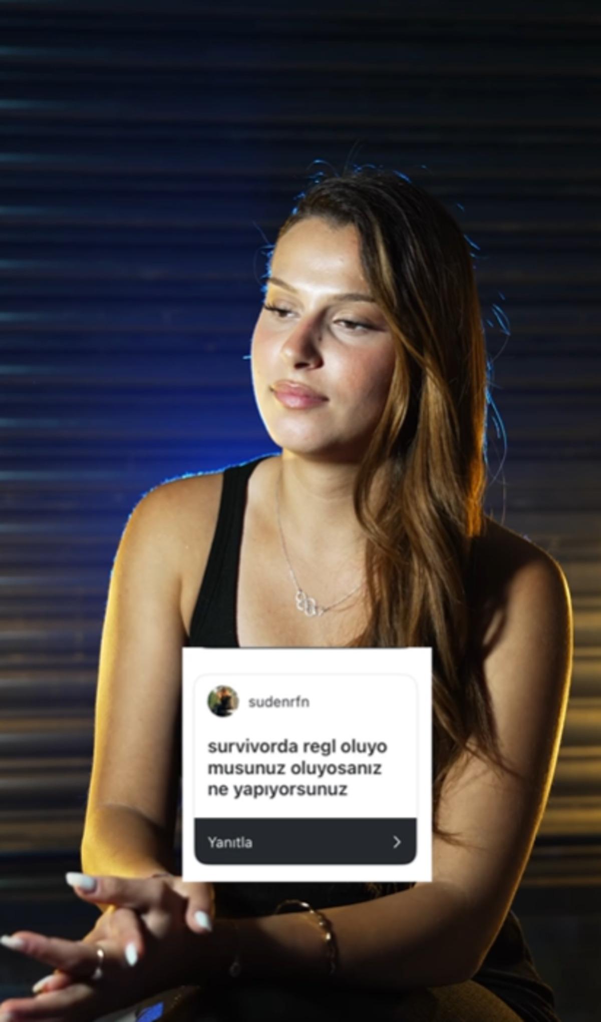 Survivor Nisanur dan  regl  a&ccedil;ıklaması: Besin alamadığımız i&ccedil;in... 1