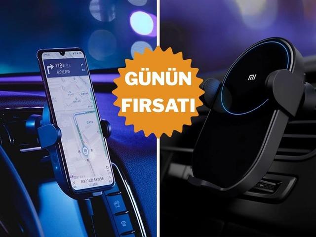 Xiaomi ara&ccedil; i&ccedil;i kablosuz şarj aletinde indirim başladı!