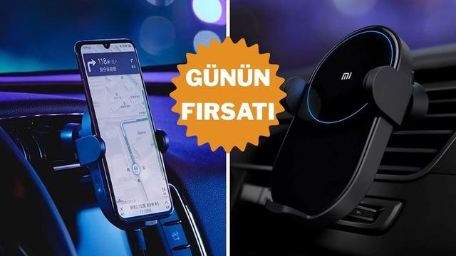 Hem telefon tutucu hem şarj istasyonu: Xiaomi araç içi şarj aleti indirimde