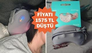 S&uuml;rekli kas ağrısı &ccedil;ekenler bu fırsat size: SKG masaj yastığı indirimde