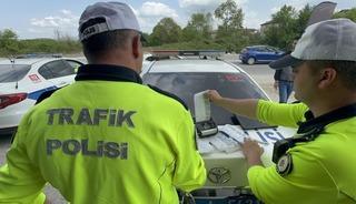 D&uuml;zce&rsquo;de 168 ara&ccedil; trafikten men edildi