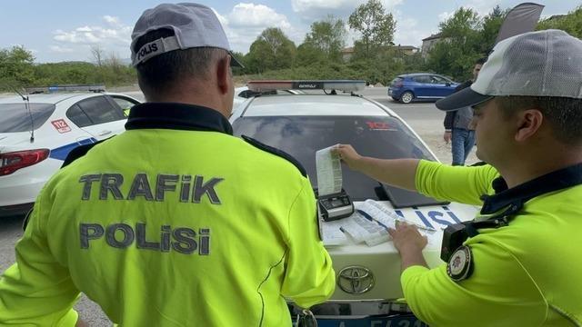 Düzce’de 168 araç trafikten men edildi