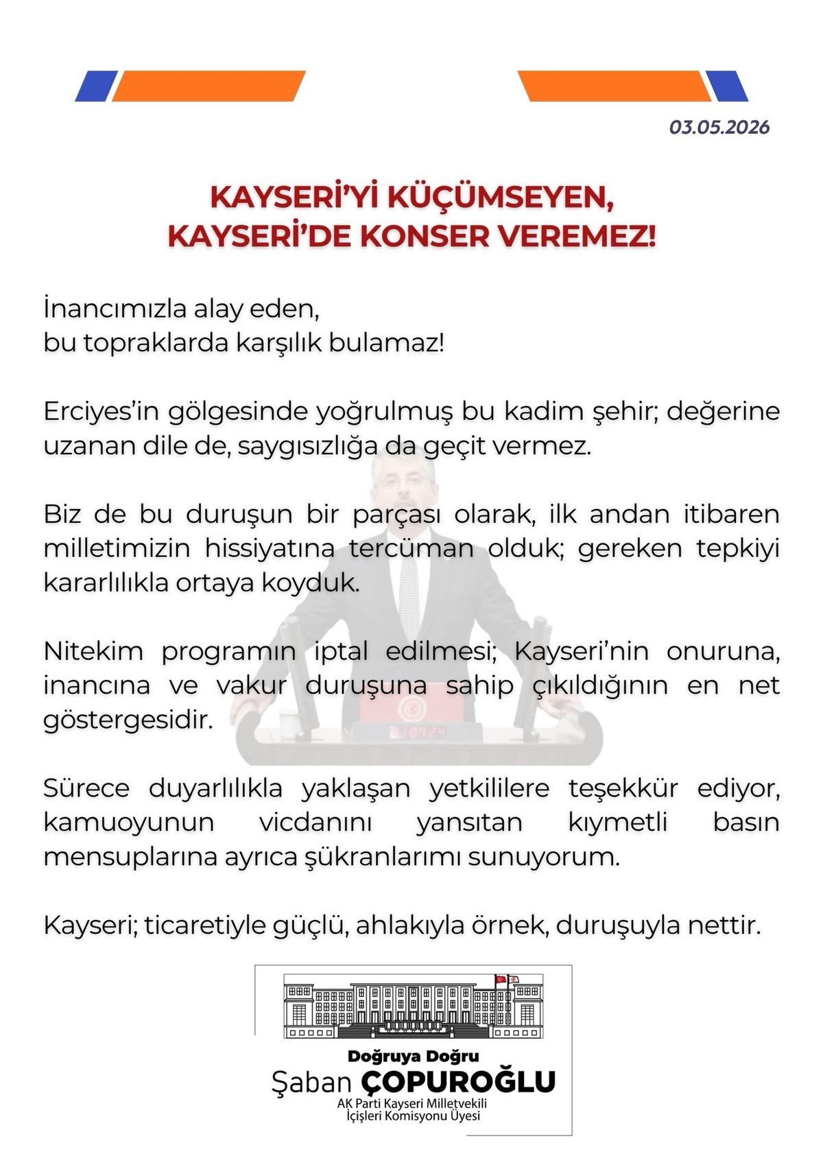 Mustafa Keser in "Kayserililer" s&ouml;zleri ortalığı karıştırdı 2