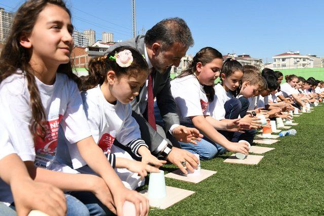 Başkan Alatepe çocukların coşkusuna ortak oldu