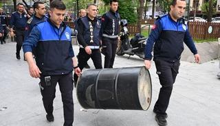 Manisa&rsquo;da kaldırım işgallerine sıkı denetim