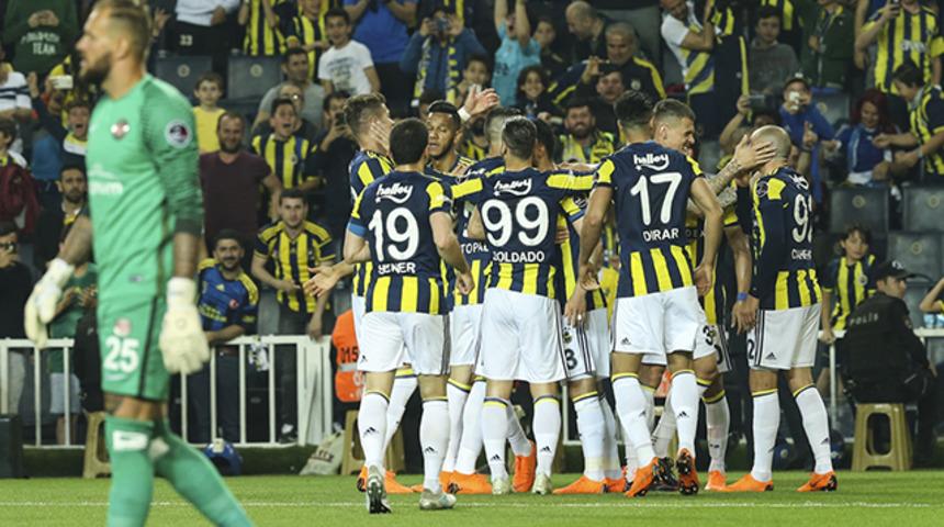 MAÇ ÖZETİ | Fenerbahçe 4 - 1 Antalyaspor (Spor Toto Süper Lig puan durumu)