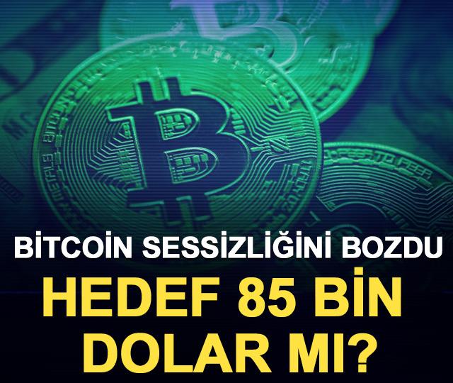 Bitcoin sessizliğini bozdu, hedef 85 bin dolar mı?