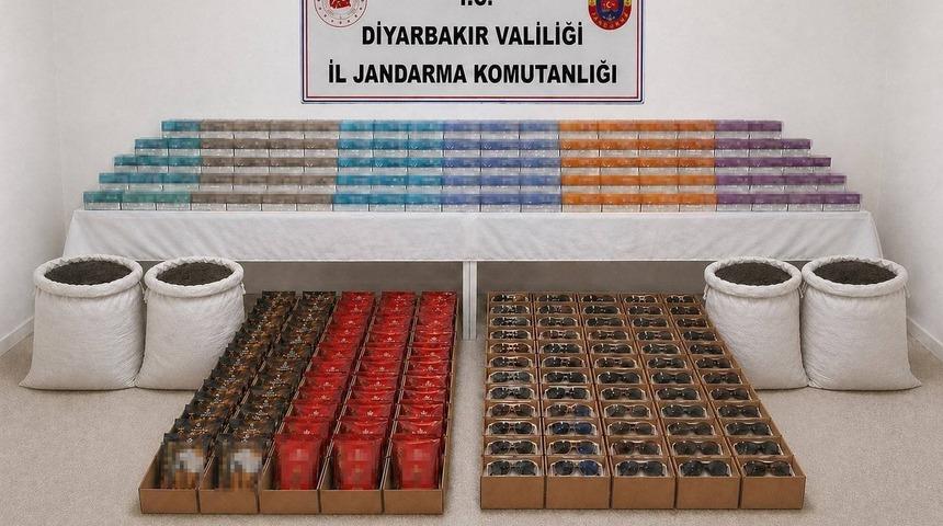 Diyarbakır&rsquo;da ka&ccedil;ak&ccedil;ılık operasyonları: 58 ş&uuml;pheli hakkında işlem yapıldı