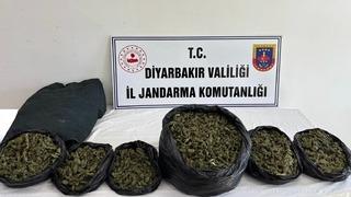 Diyarbakır’da 20 kilo 600 gram uyuşturucu ele geçirildi
