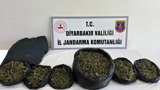 Diyarbakır’da 20 kilo 600 gram uyuşturucu ele geçirildi