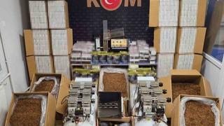 Sivas’ta binlerce makaron ele geçirildi
