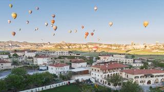 Kapadokya'da balon manzarası, mağara odalar ve Çavuşin’in sakinliği: Garden Inn Cappadocia