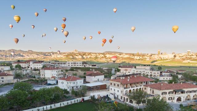 Kapadokya'da balon manzarası, mağara odalar ve Çavuşin’in sakinliği: Garden Inn Cappadocia