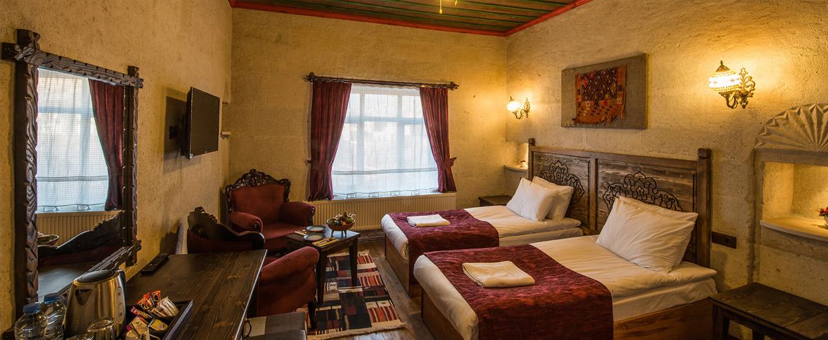 Kapadokya da balon manzarası, mağara odalar ve &Ccedil;avuşin&rsquo;in sakinliği: Garden Inn Cappadocia 1