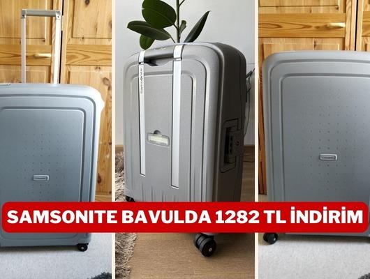 Seyahat tutkunlarına m&uuml;jde: Samsonite valizde indirim var