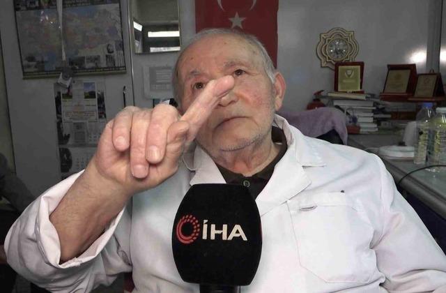 &Ccedil;orum&rsquo;un  m&uuml;thiş berber i: 66 yıllık mesleğine devam ediyor 3
