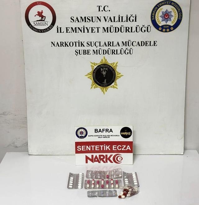 Samsun&rsquo;da uyuşturucu operasyonu: 4 g&ouml;zaltı 2