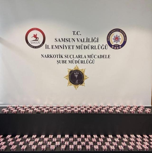 Samsun&rsquo;da uyuşturucu operasyonu: 4 g&ouml;zaltı 1