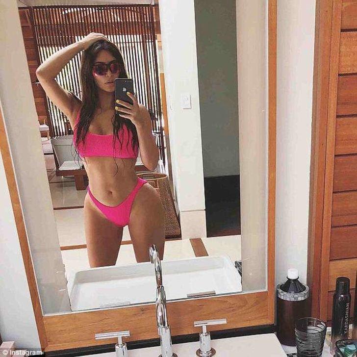 Kim Kardashian yine formunda! G1