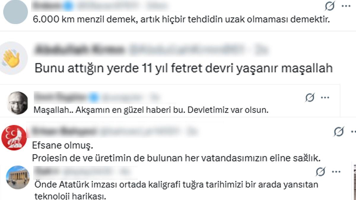 Menzili tam 6 bin kilometre! Türkiye, YILDIRIMHAN füzesini duyurdu: Sosyal medyada gündem oldu 3