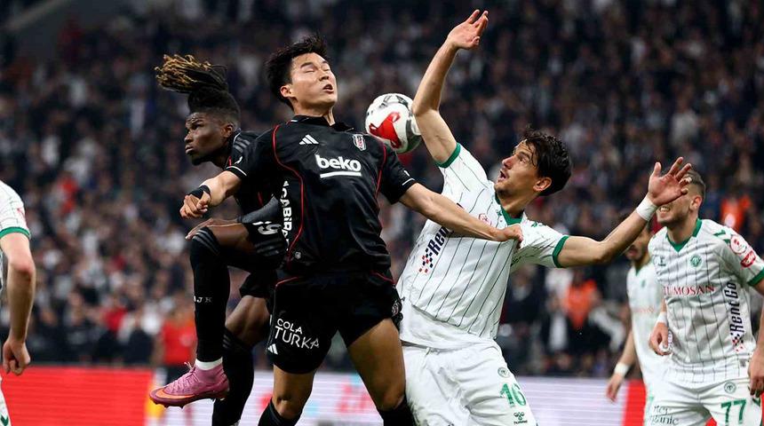(&Ouml;zet) Beşiktaş - T&uuml;mosan Konyaspor Ma&ccedil;ı &Ouml;zeti ve T&uuml;m &Ouml;nemli Anları