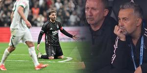 Konyaspor Beşiktaş'ı eledi! Sergen Yal&ccedil;ın'a su şişesi fırlatıldı!