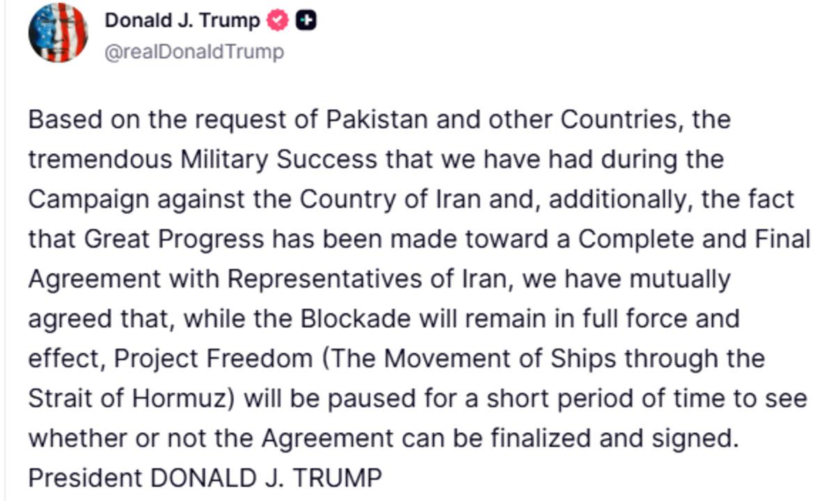 Trump duyurdu:  &Ouml;zg&uuml;rl&uuml;k Projesi durduruldu  1