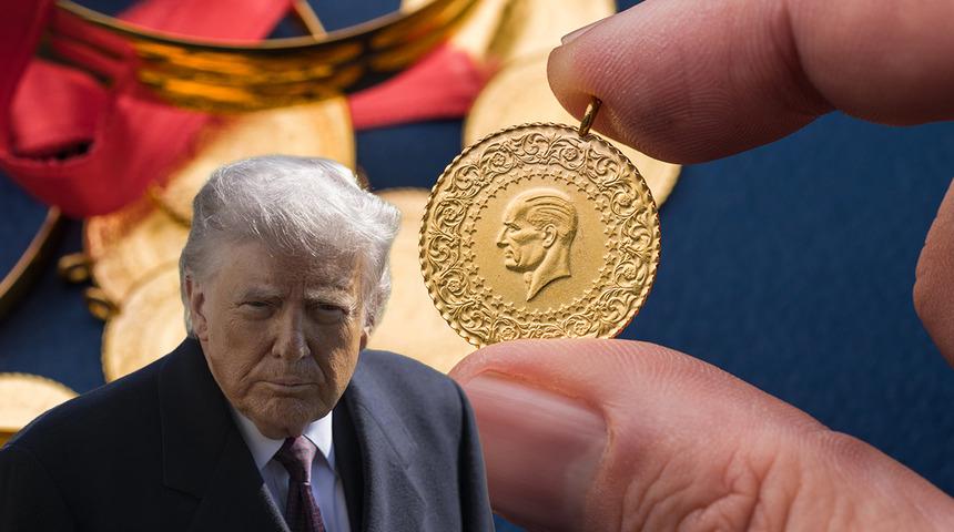 Altın Trump'ın a&ccedil;ıklaması sonrası y&uuml;kseldi: Petrol d&uuml;şt&uuml;