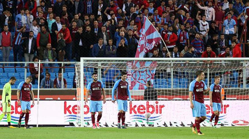 Trabzonspor'da yeni yönetimden şanssız başlangıç