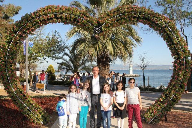 Gebze Belediyesi&rsquo;nden Eskhisar Sahili&rsquo;nde dekoratif peyzaj &ccedil;alışması 1