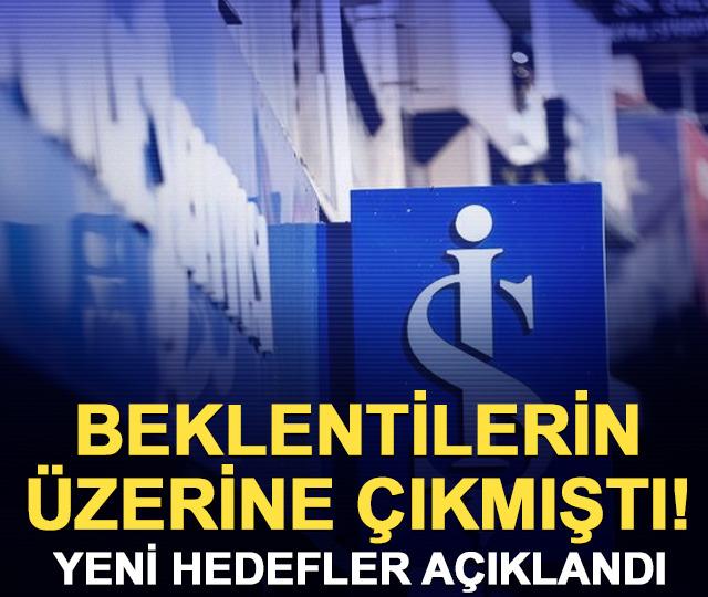 İş Bankası'nın k&acirc;rı y&uuml;zde 68 arttı, en y&uuml;ksek hedef 25 TL'yi aştı