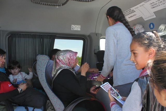 &Ouml;ğrencilerden &ccedil;evre konulu sosyal sorumluluk projesi 2