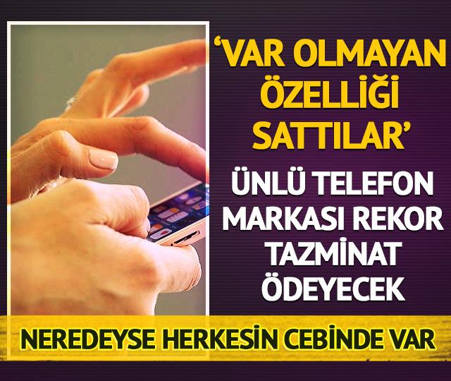 'Var olmayan &ouml;zelliği sattılar' Apple kullanıcılarına rekor tazminat &ouml;deyecek