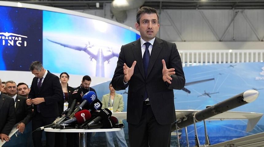 Sel&ccedil;uk Bayraktar SAHA 2026'da Baykar'ın yeni &uuml;r&uuml;nlerini tanıttı