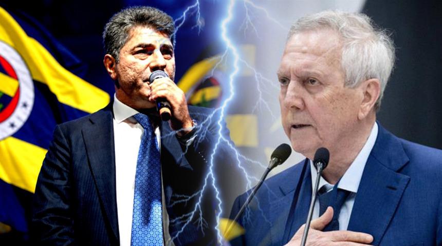 Fenerbah&ccedil;e'de başkan adaylarından Aziz Yıldırım'a yanıt! Biri olumlu biri olumsuz