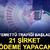 Temett&uuml; trafiği başladı: 21 şirket &ouml;deme yapacak