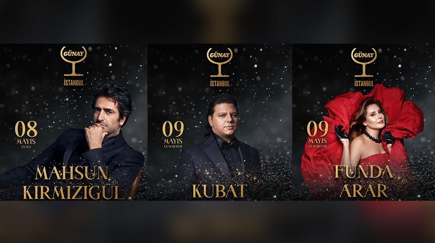 Mahsun Kırmızıg&uuml;l, Kubat ve Funda Arar aynı hafta G&uuml;nay Restaurant sahnesinde